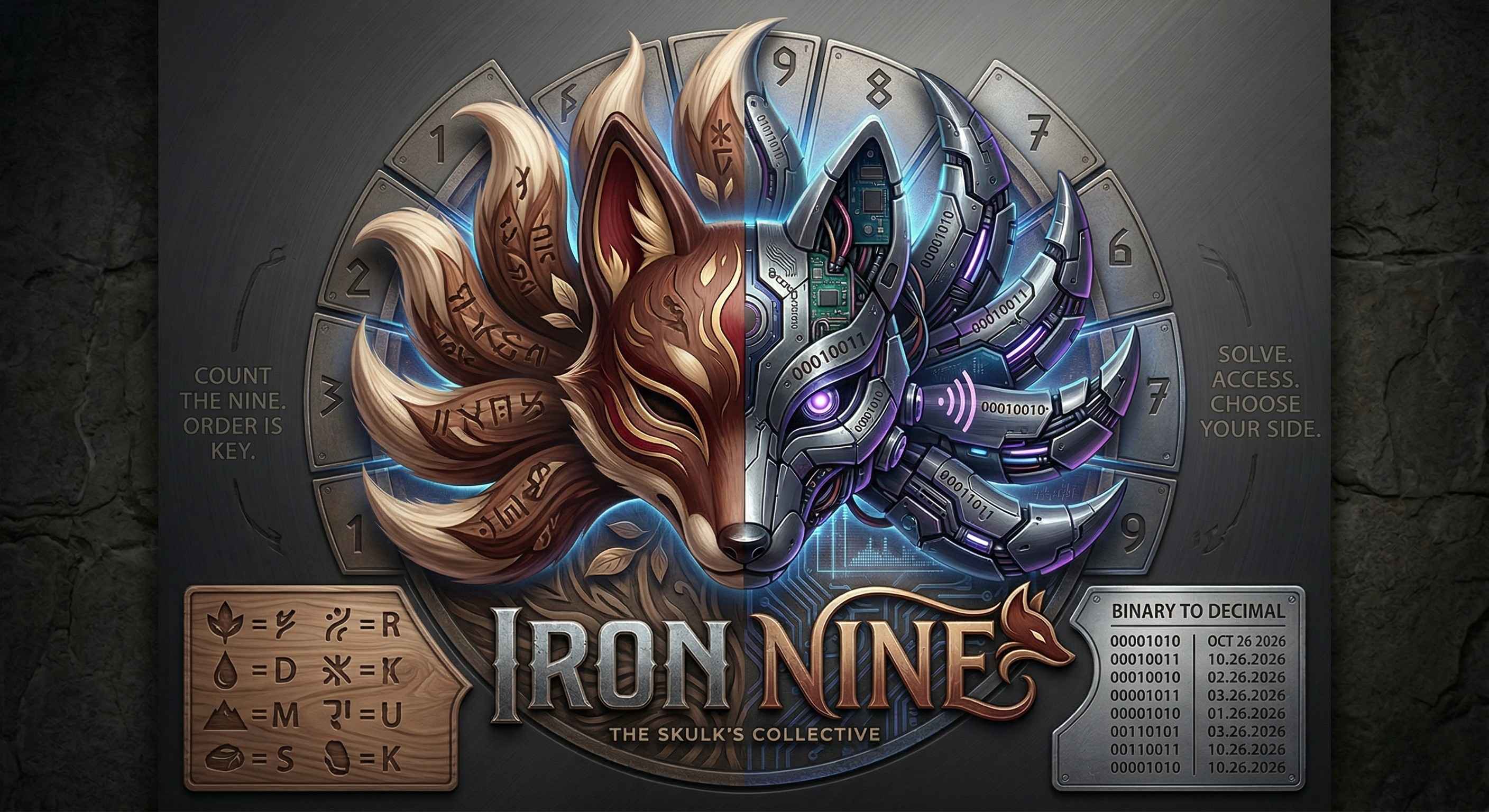 Iron Nine Cypher - Synths and Symbols